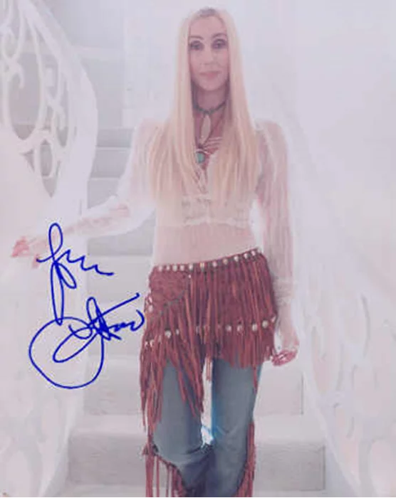 Cher autograph