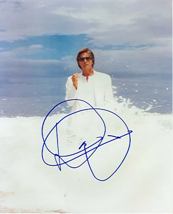 Don Johnson autograph