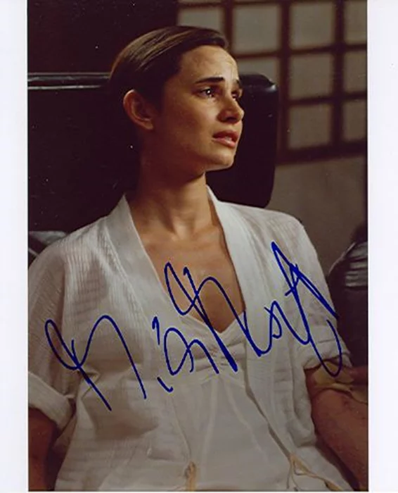 Mia Maestro autograph