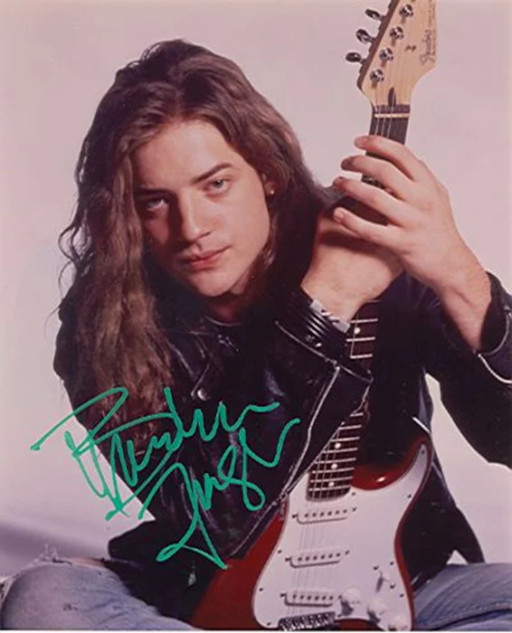 Brendan Fraser autograph