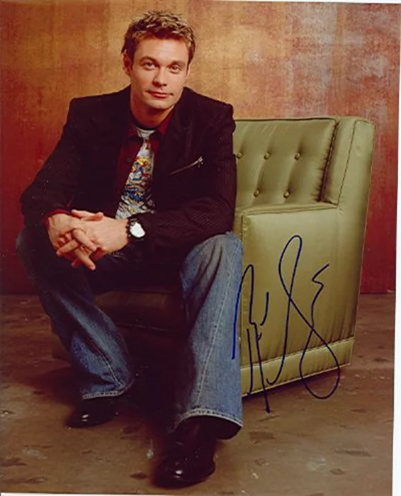 Ryan Seacrest autograph