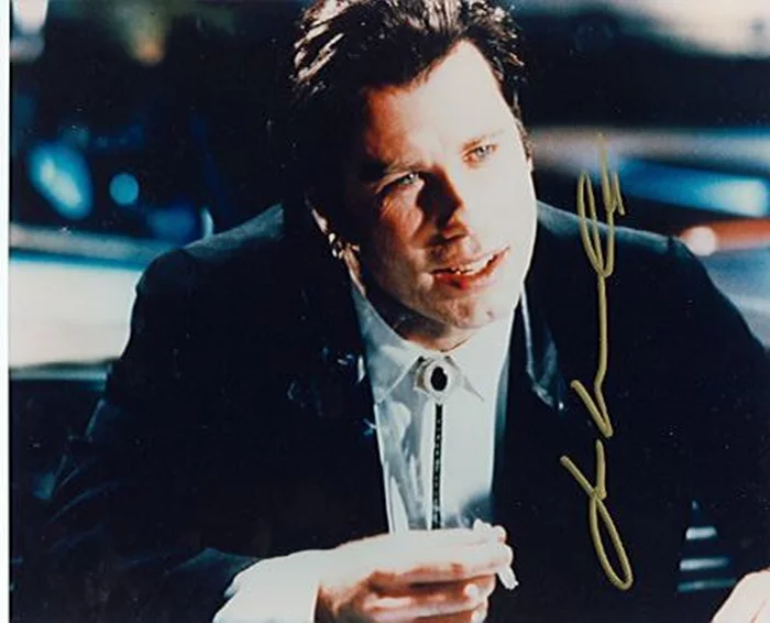 John Travolta autograph