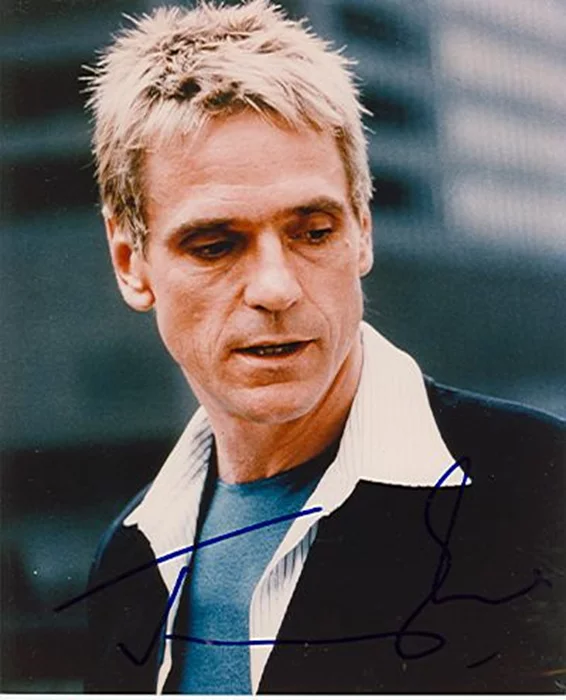 Jeremy Irons autograph