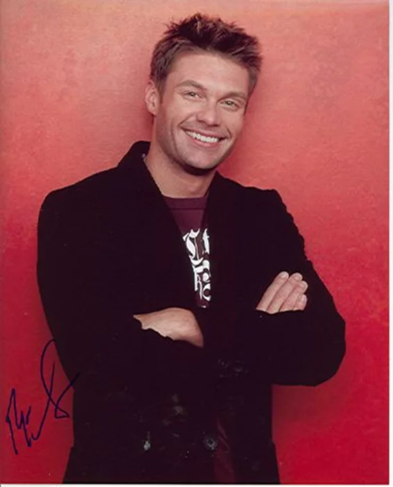 Ryan Seacrest autograph