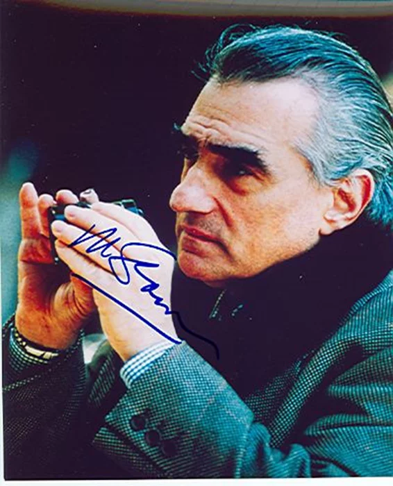 Martin Scorsese autograph