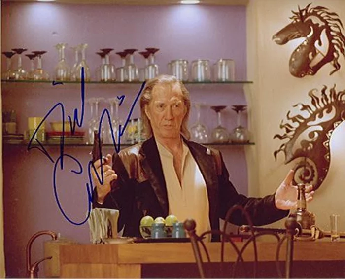 David Carradine autograph