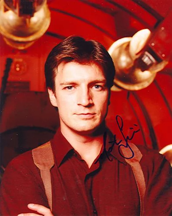 Nathan Fillion autograph