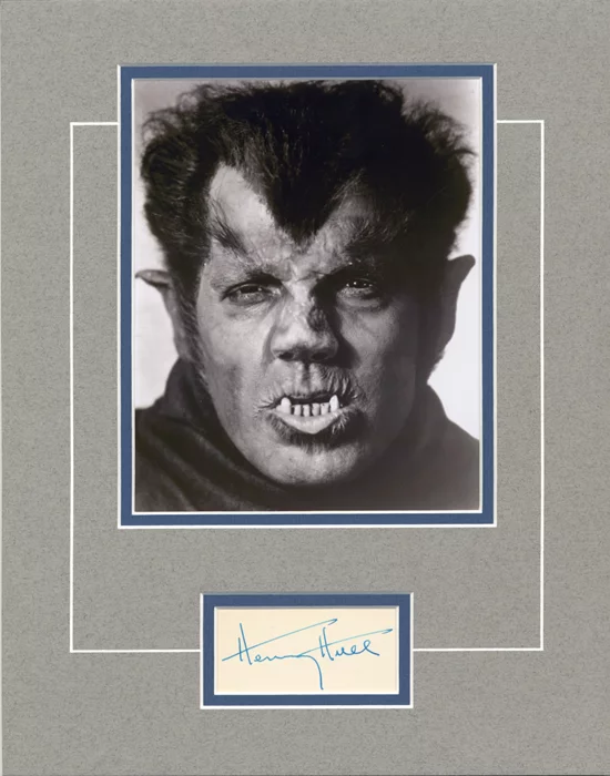 WereWolf of London autograph
