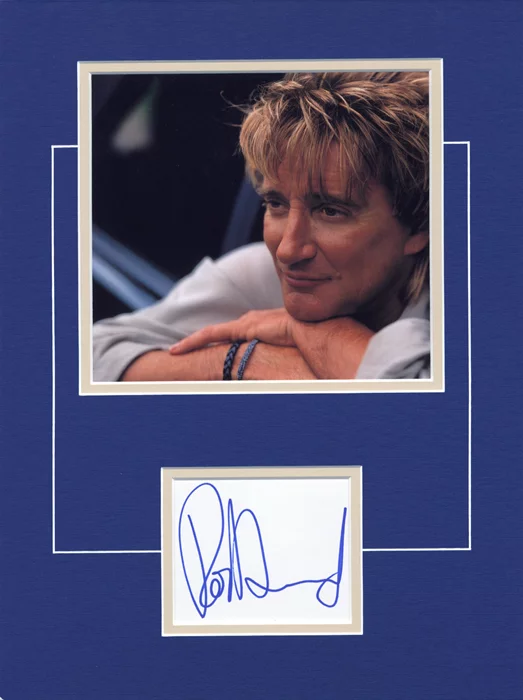 Rod Stewart autograph
