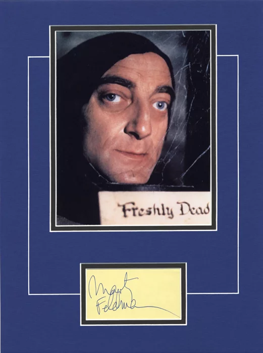 Marty Feldman autograph