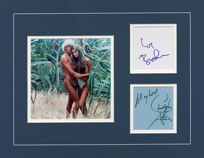 The Blue Lagoon autograph