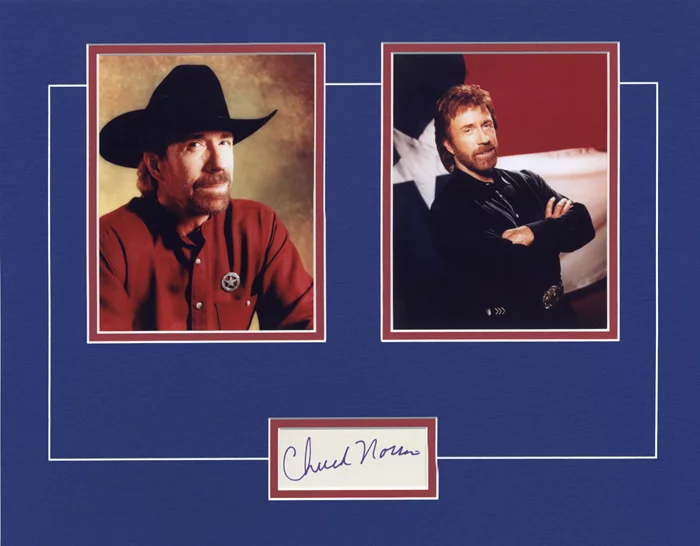 Chuck Norris autograph