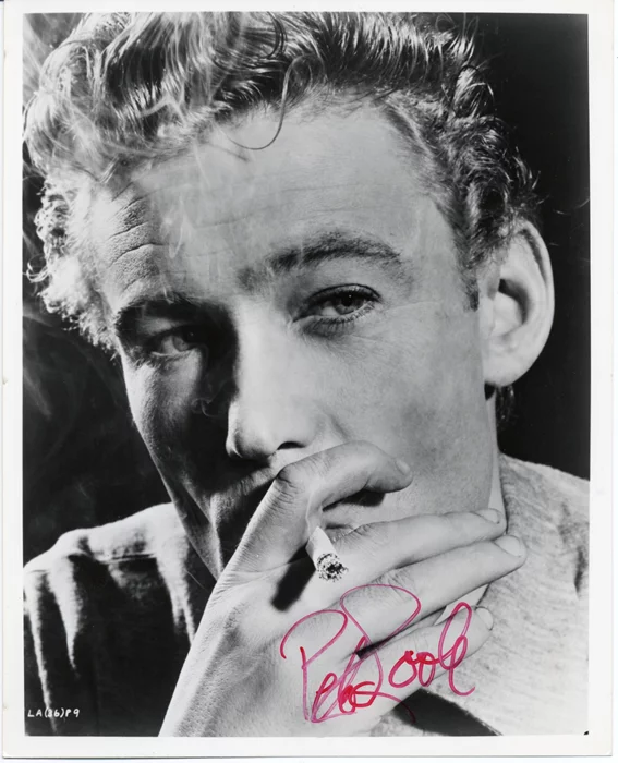 Peter O'Toole autograph