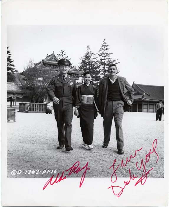 Dick York & Aldo Ray autograph