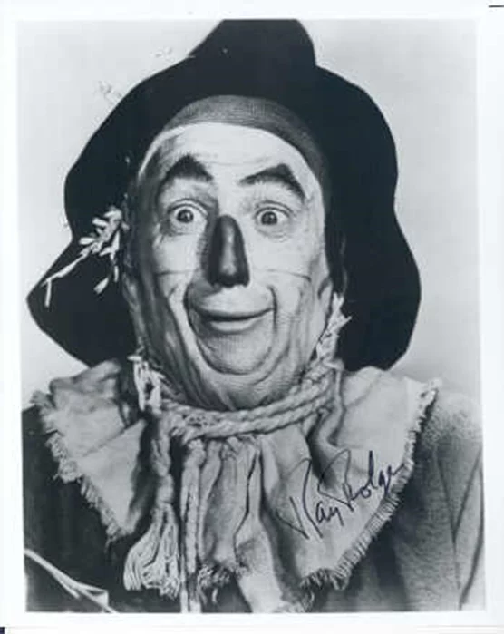 Ray Bolger autograph