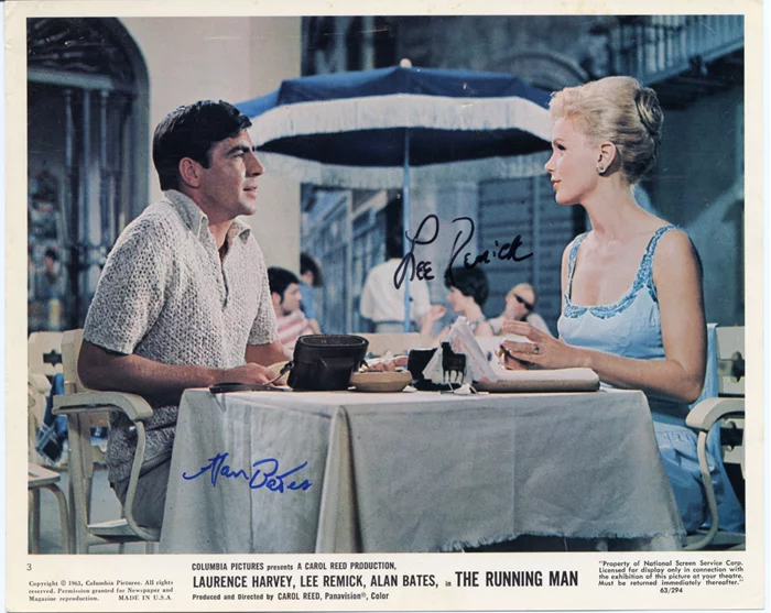 The Running Man autograph