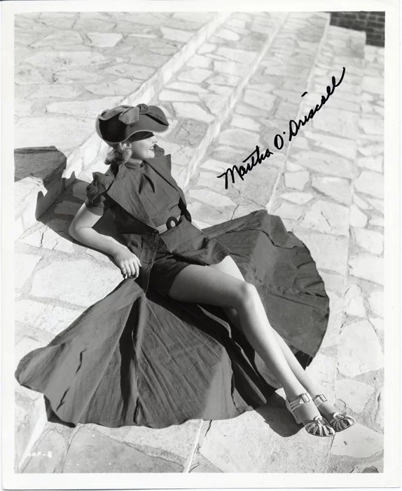 Martha O'Driscoll autograph