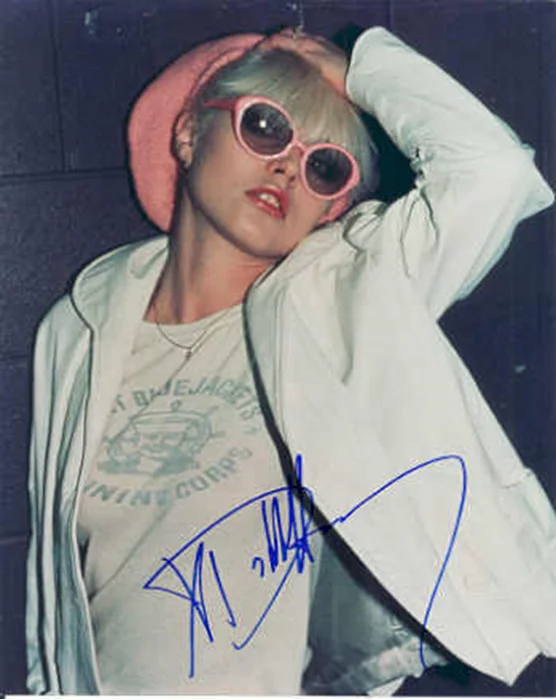 Deborah Harry autograph