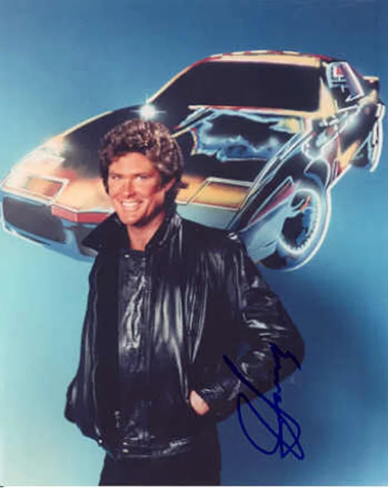David Hasselhoff autograph