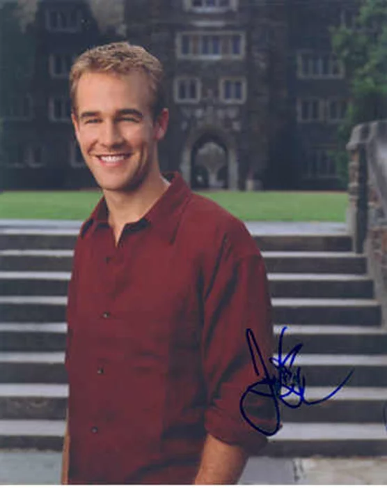 James Van Der Beek autograph