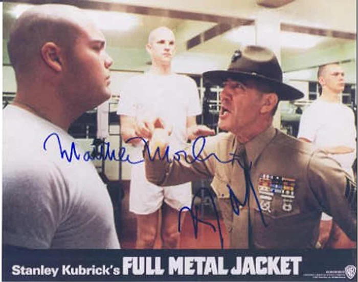 Full Metal Jacket autograph