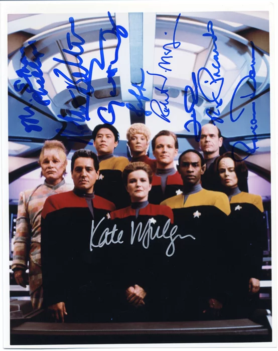 Star Trek: Voyager autograph