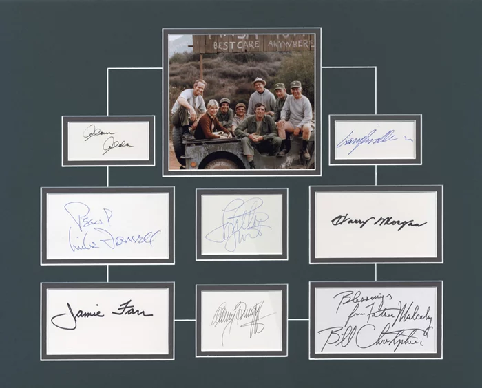 M*A*S*H autograph