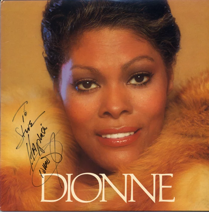 Dionne Warwick autograph