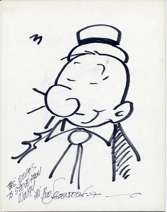 Bud Sagendorf autograph