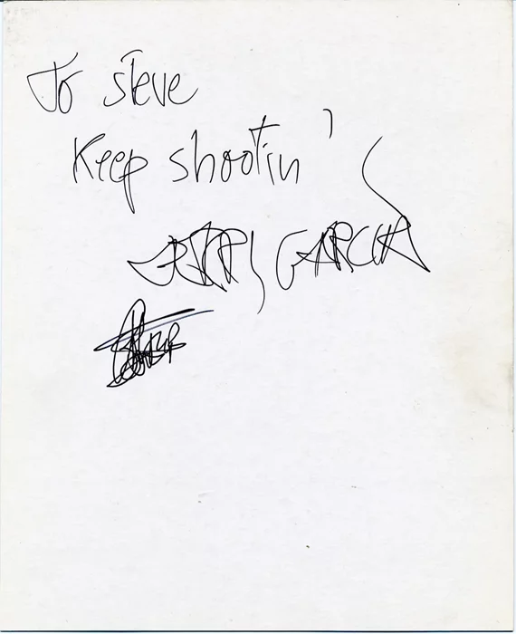 The Grateful Dead autograph