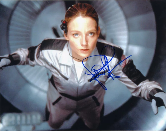 Jodie Foster autograph