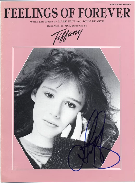 Tiffany autograph