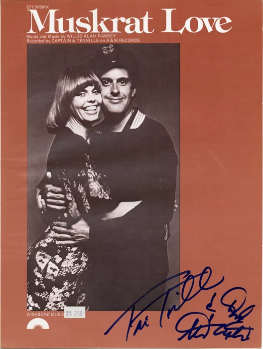 Captain and Tennille autograph