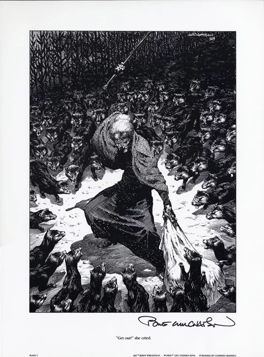 Bernie Wrightson autograph