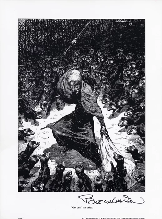 Bernie Wrightson autograph