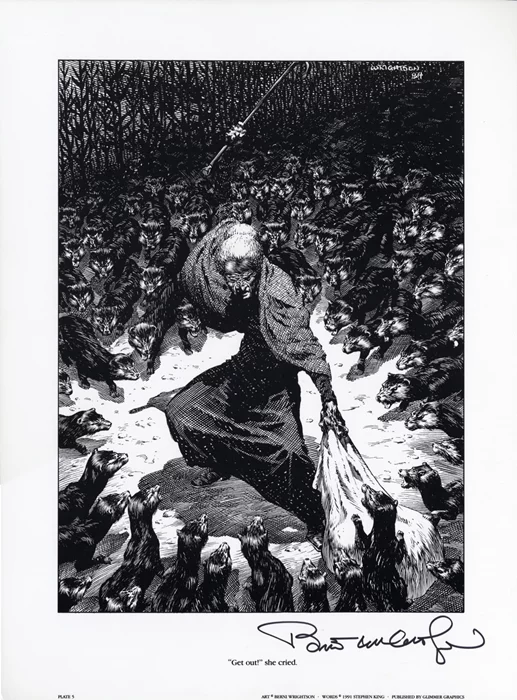 Bernie Wrightson autograph