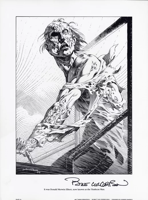 Bernie Wrightson autograph