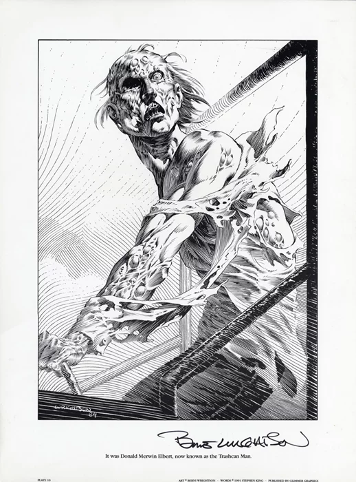 Bernie Wrightson autograph