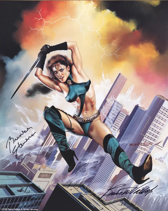 Brinke of Destruction autograph