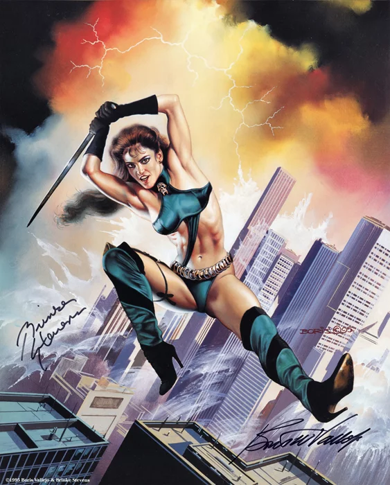 Brinke of Destruction autograph