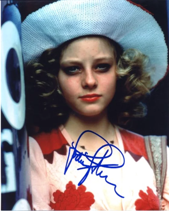 Jodie Foster autograph