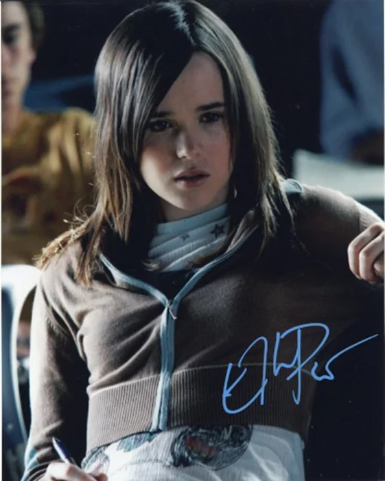 Ellen Page autograph