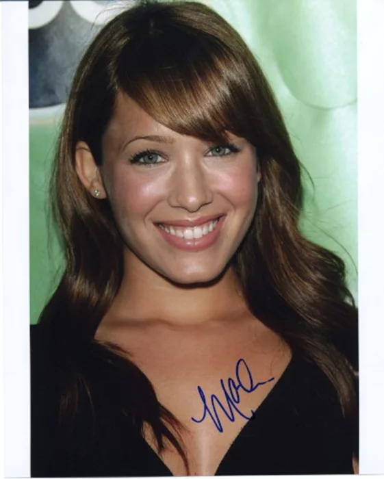 Marla Sokoloff autograph