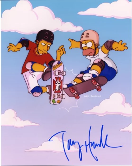 Tony Hawk autograph