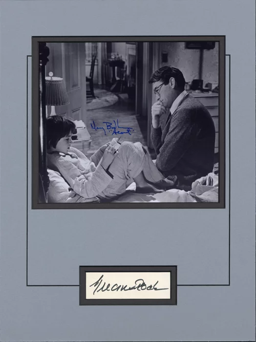 To Kill A Mockingbird autograph
