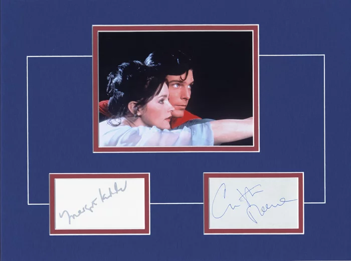 Superman autograph