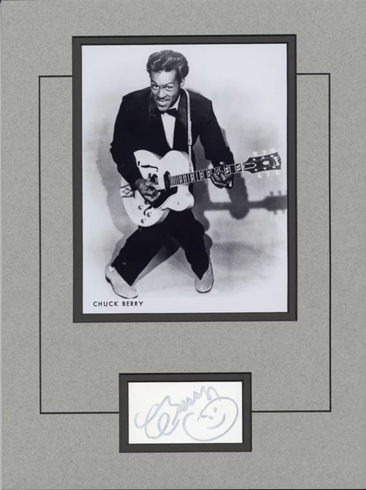 Chuck Berry autograph