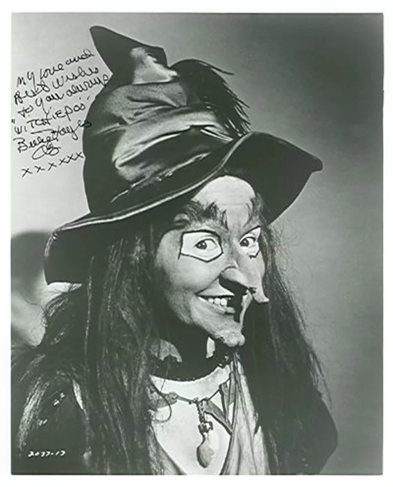 Billie Hayes autograph