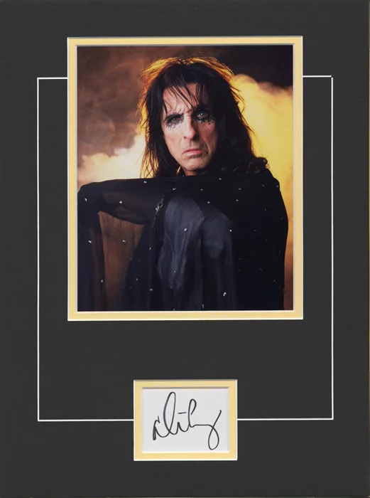 Alice Cooper autograph