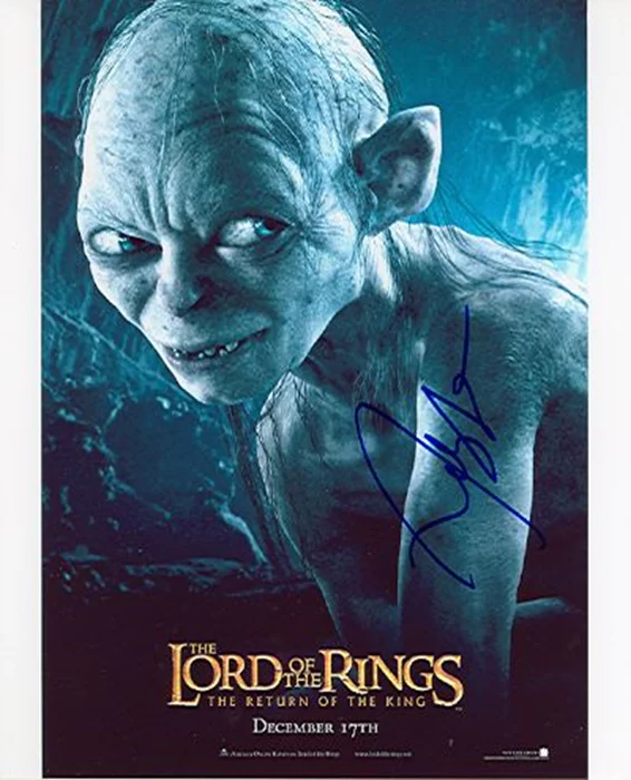 Andy Serkis autograph